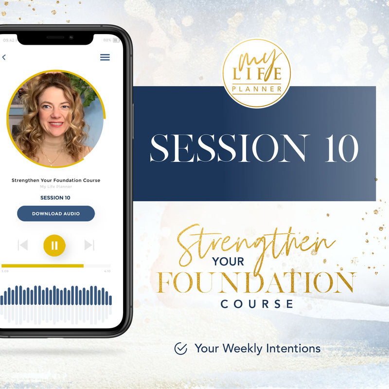 SYF Session 10 "Your Weekly Intentions" Fillable Workbook